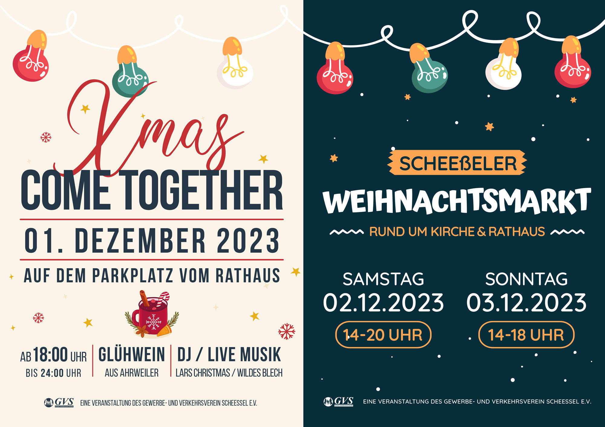 Weihnachtsmarkt, Scheessel, GVS, Xmas Come Together, xmas