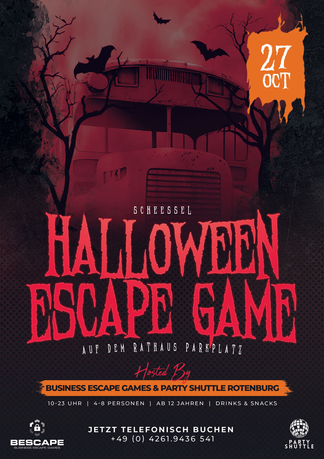 HALLOWEEN ESCAPE GAME, Halloween Shopping, Scheessel